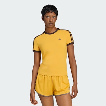 ADIDAS ORIGINALS - Camiseta en amarillo: frente