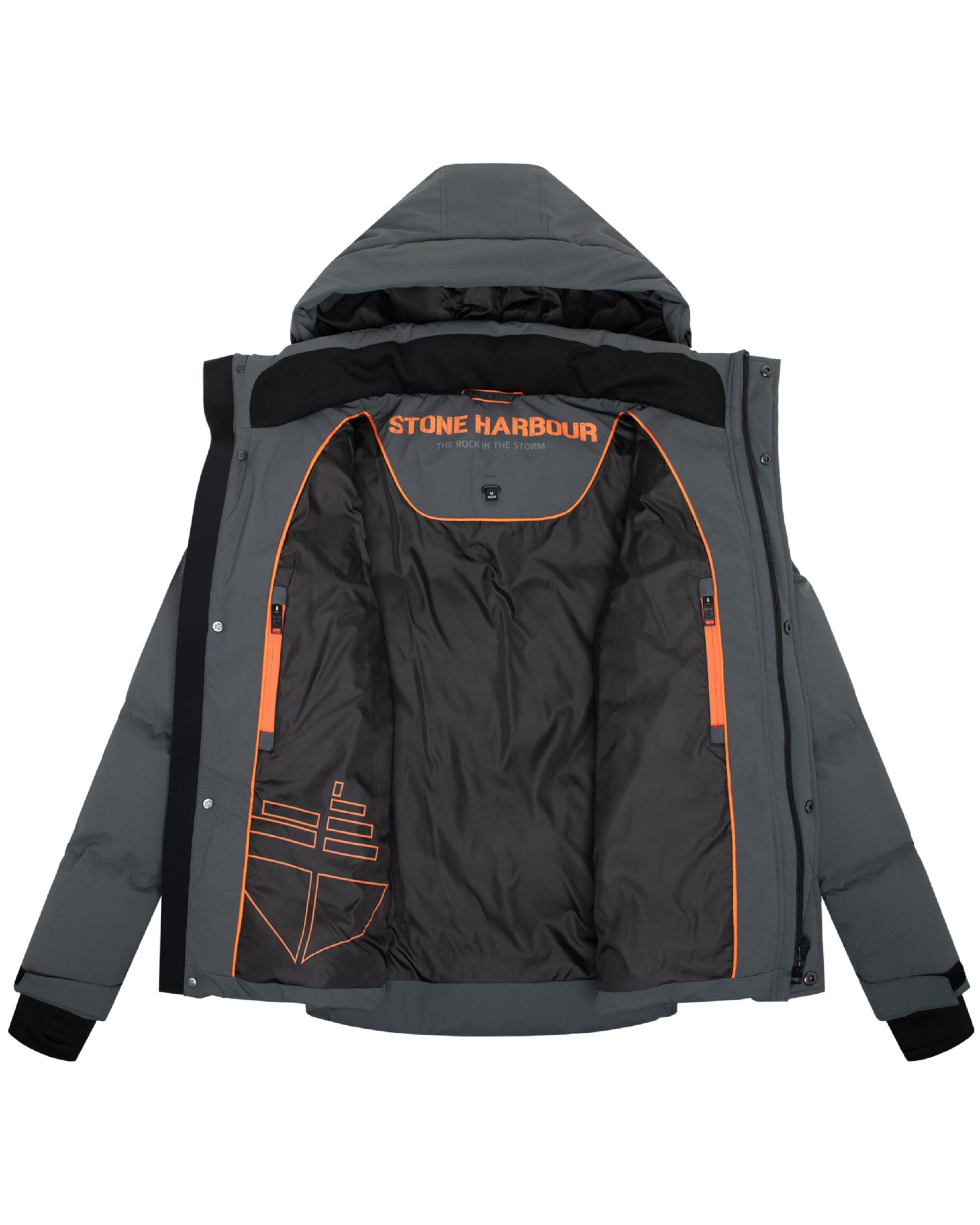 STONE HARBOUR Winter Jacket in Grey