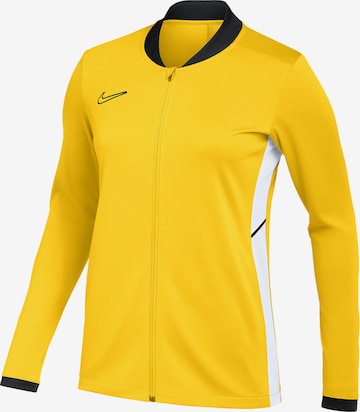 NIKE Trainingsjacke 'Academy 25' in Gelb: Vorderseite