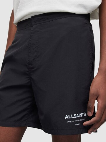 Shorts de bain AllSaints en noir