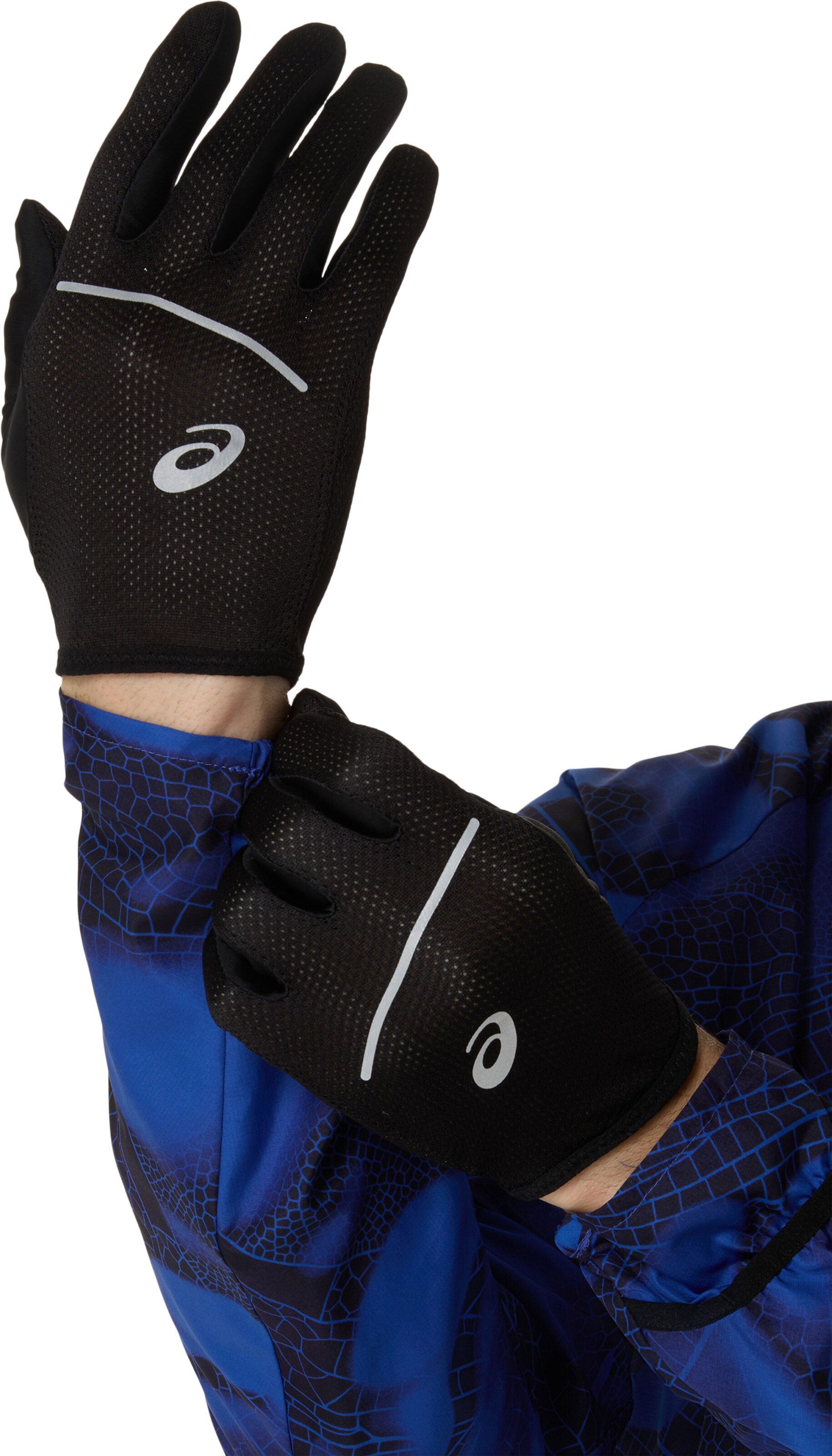 ASICS Athletic Gloves in Black
