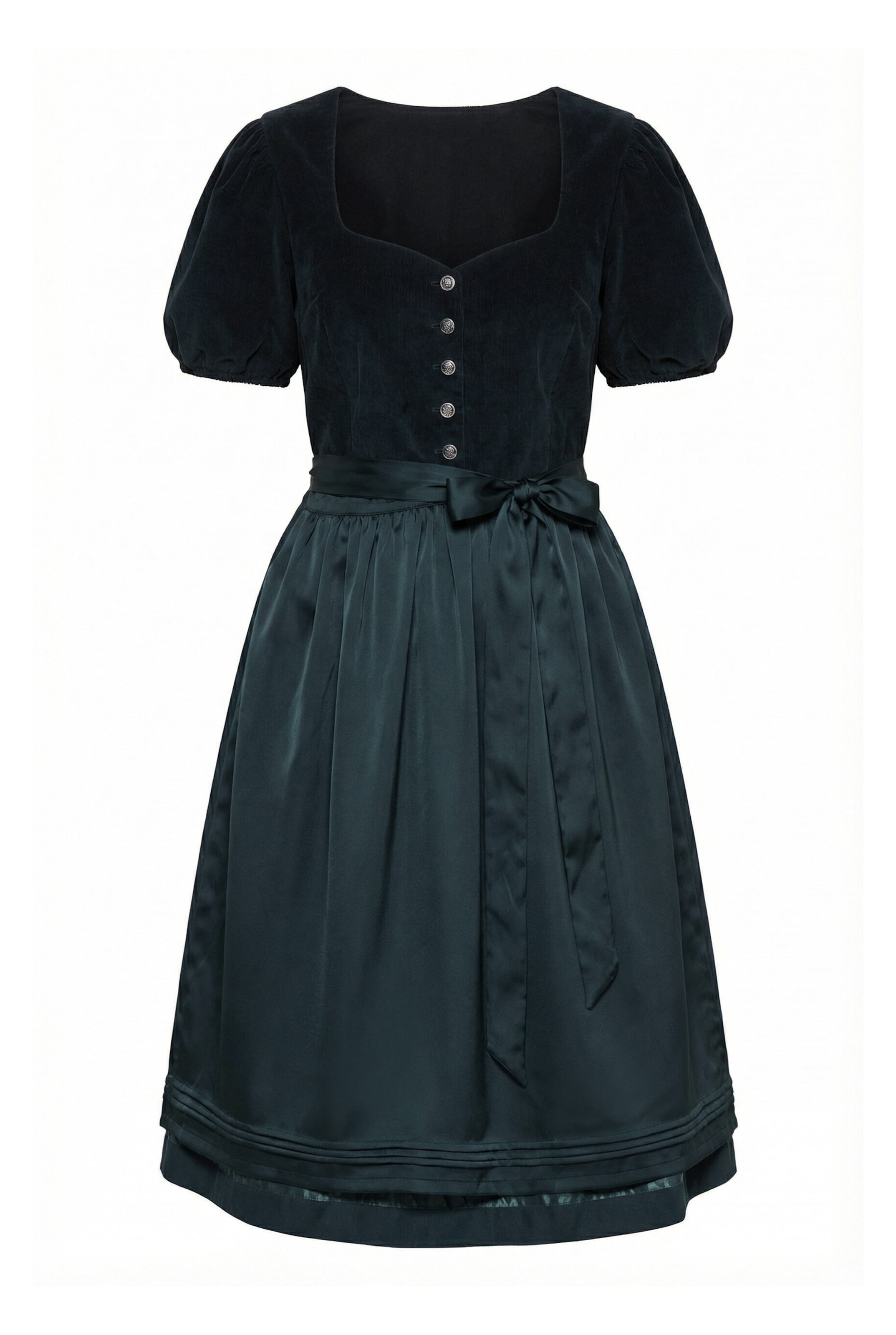 Ulla Popken Dress in Green: front