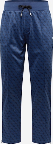 GUESS Спортен панталон 'KORBIN' в синьо: отпред