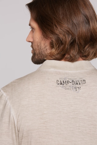 CAMP DAVID Shirt in Silver