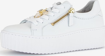 Sneaker bassa di GABOR in bianco: frontale