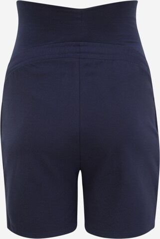Regular Pantalon 'MLLIF' Mamalicious Curve en bleu