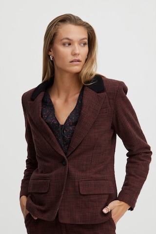 Atelier Rêve Blazer 'Elise' in Brown: front