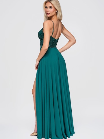 Ombre Avondjurk in Groen