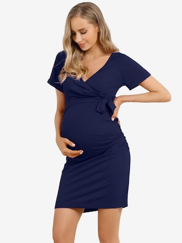 Yesfashion Kleid in Blau: Vorderseite