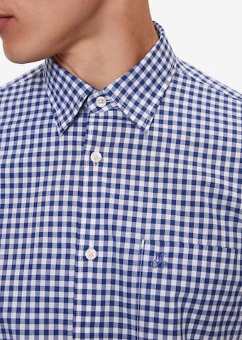 Marc O'Polo Regular fit Button Up Shirt in Blue