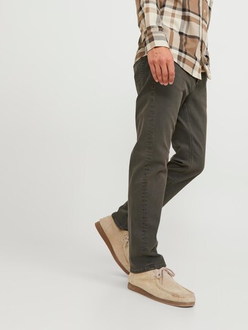 Regular Jean 'Mike' JACK & JONES en vert