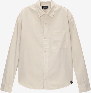 Comfort Fit Cămașă de la Pull&Bear pe galben: față