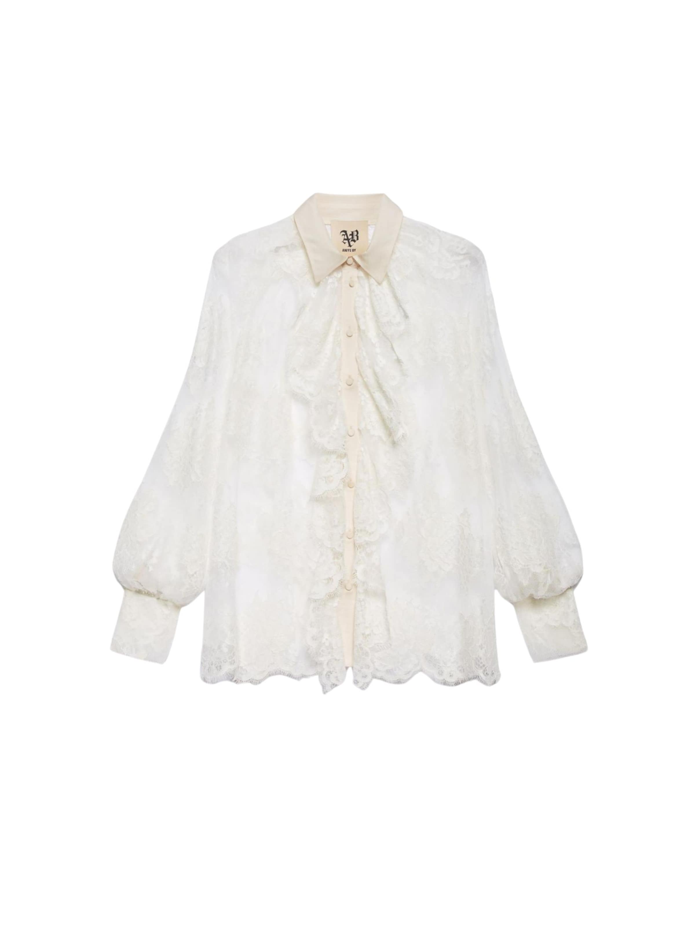 Camicia da donna di Aniye By in beige: frontale