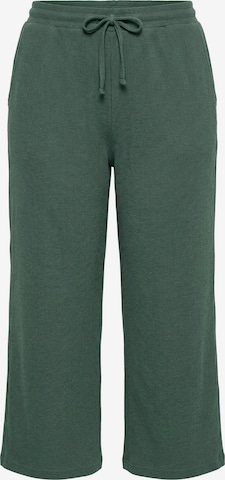 Ulla Popken Broek in Groen: voorkant