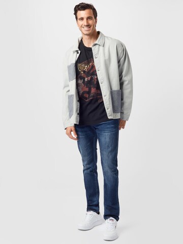 Dr. Denim Between-season jacket 'Ebro' in Blue