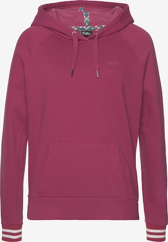 BUFFALO Sweatshirt in Pink: front