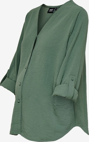 Camicia da donna 'OLMJana' di Only Maternity in verde: frontale