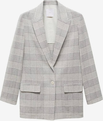 MANGO Blazer 'Elevivo' in Grau: predná strana