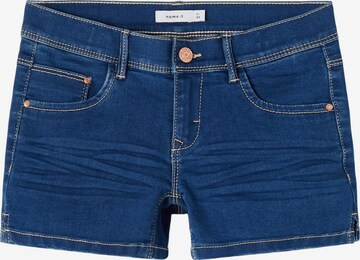 NAME IT Slimfit Jeans 'Salli' i blå: forside