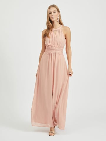 VILA Вечернее платье в Ярко-розовый