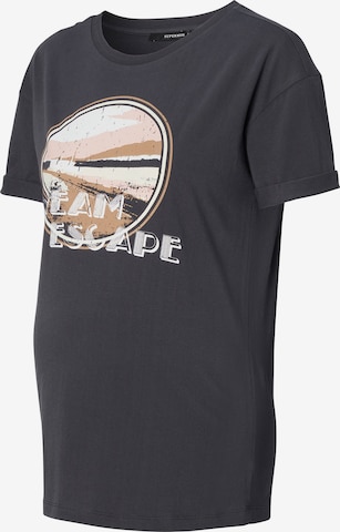 Supermom Shirt 'Dream Escape' in Grijs: voorkant