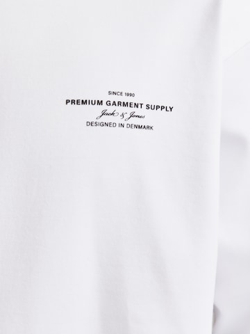 Sweat-shirt 'JPRCcchad' JACK & JONES en blanc