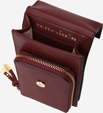 Maison Hēroïne Crossbody Bag 'Kaia' in Red