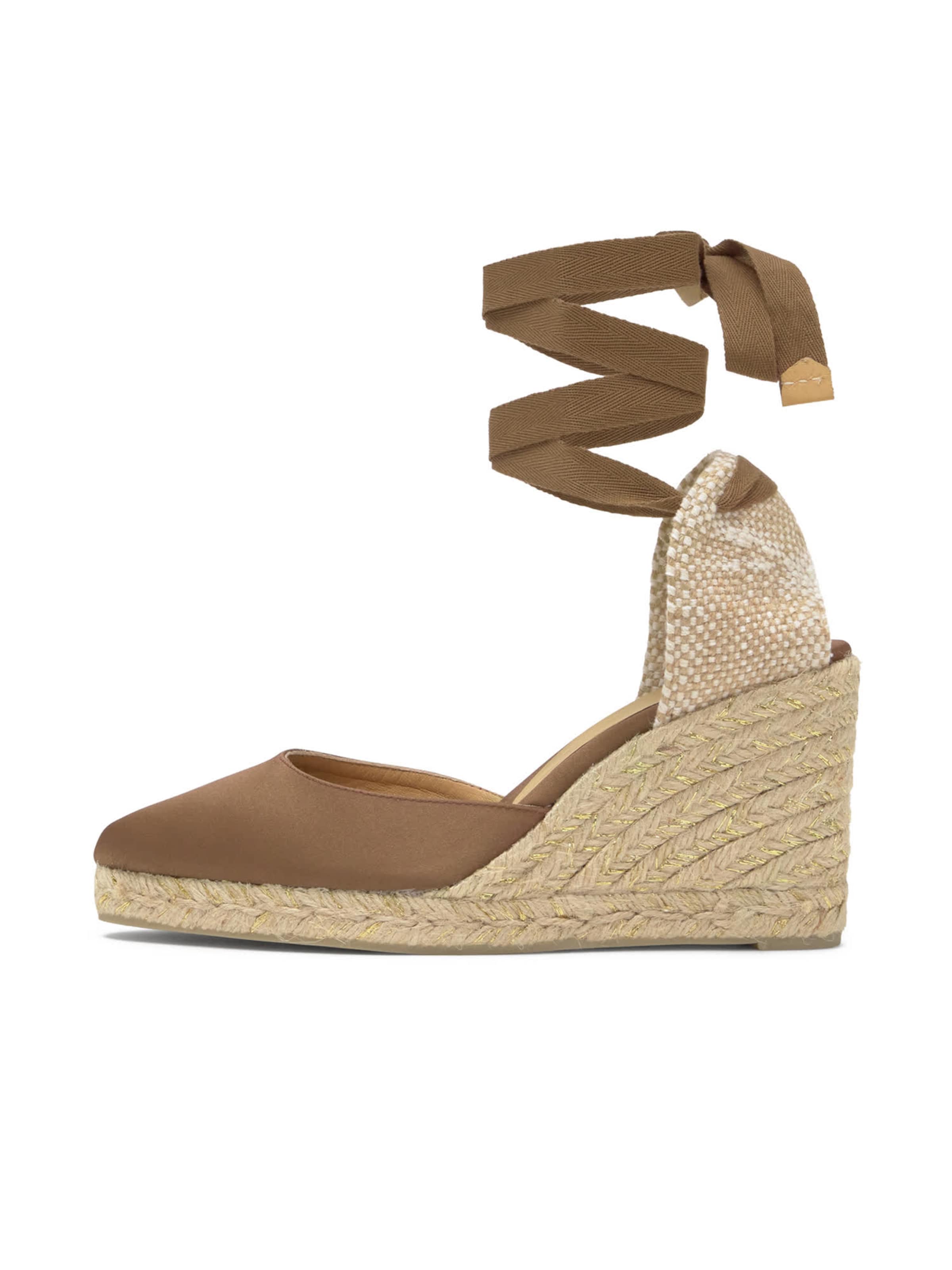 Castañer Espadrilles 'Joyce' in Brown: front
