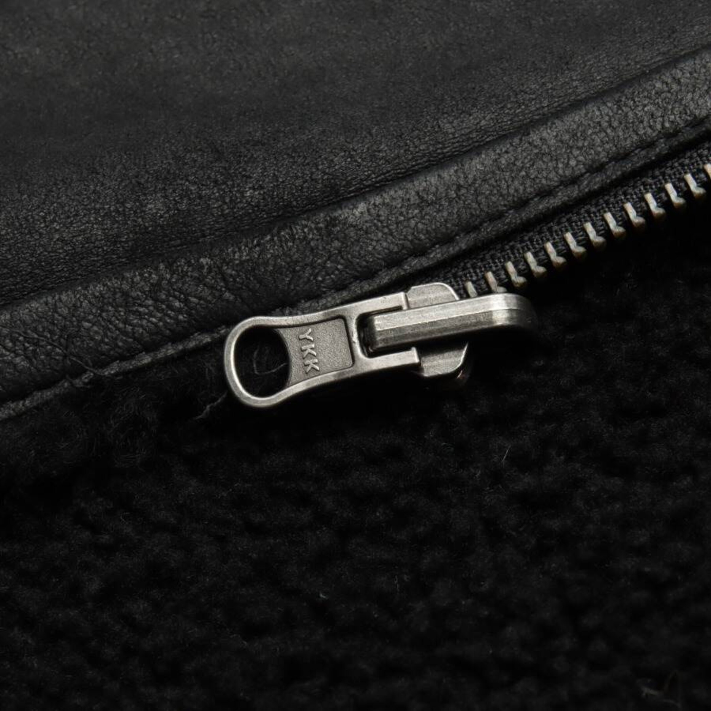 Ba&sh Lederjacke / Ledermantel XXS in Schwarz