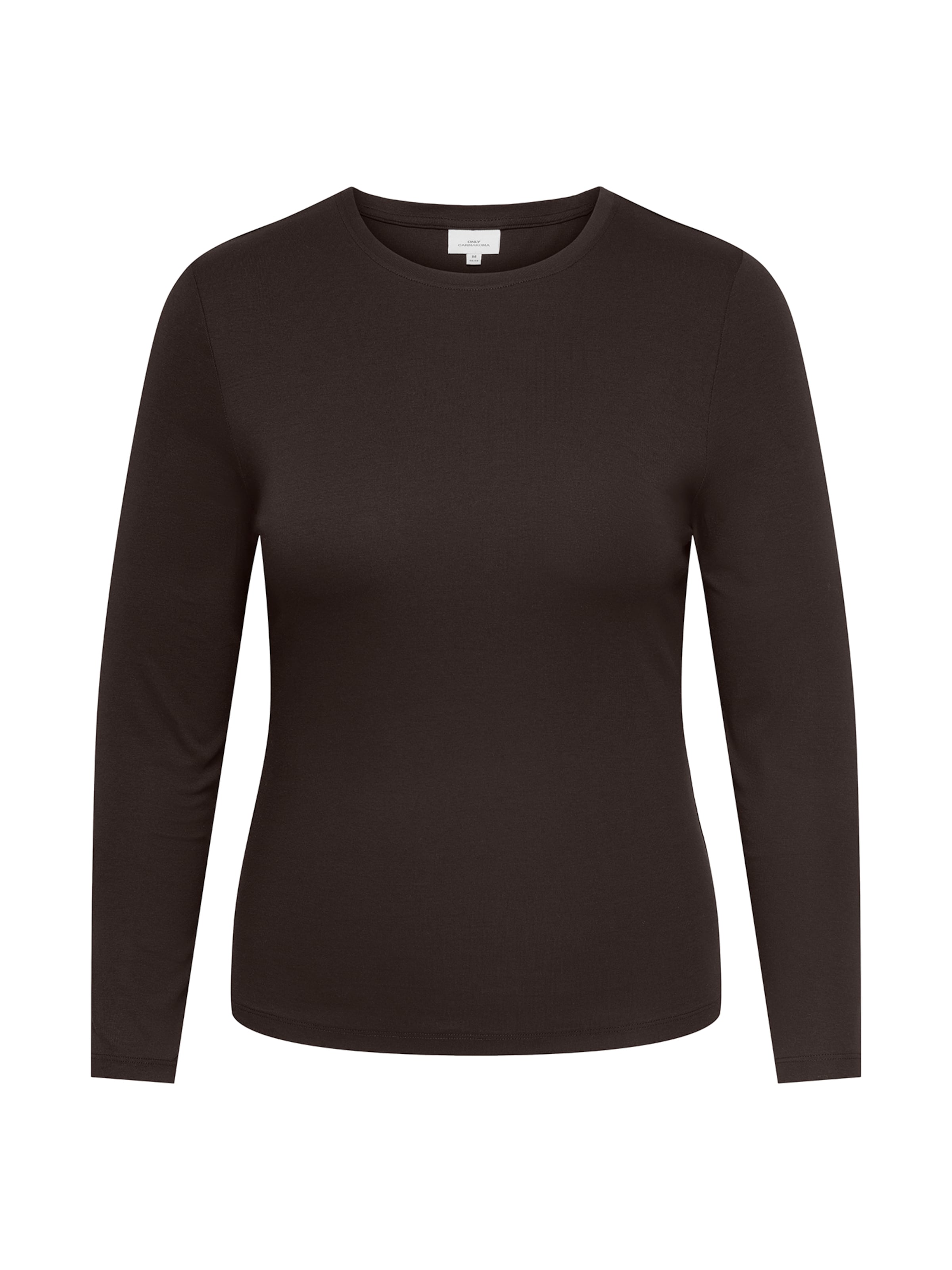 ONLY Carmakoma - Camiseta 'CARRiley' en marrón: frente