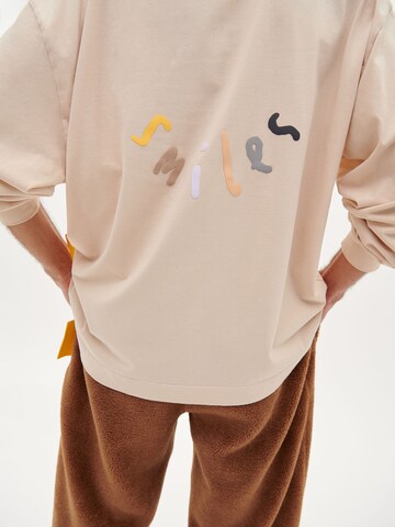 Smiles - Camiseta 'Malte' en beige