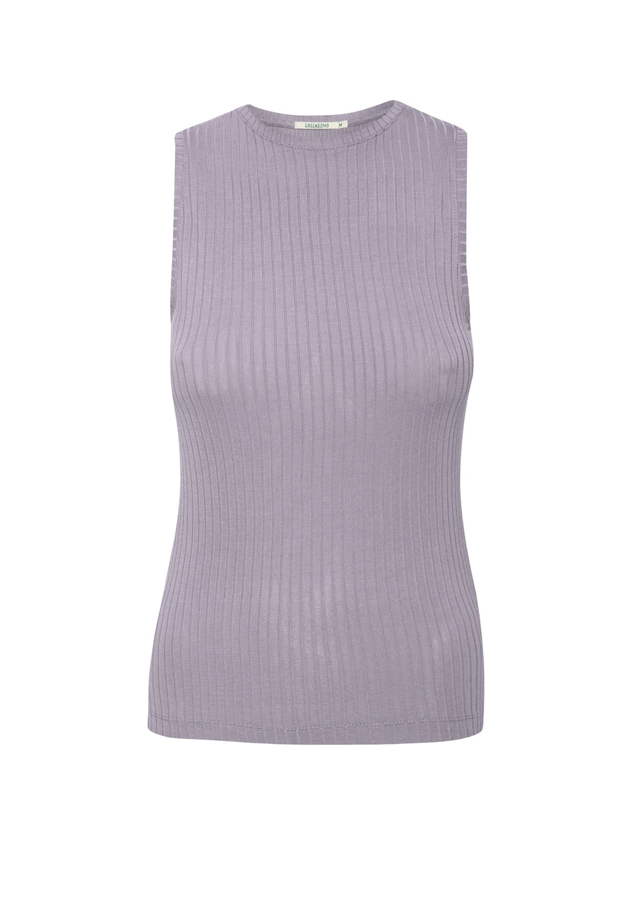 Top di GREENBOMB in lilla: frontale