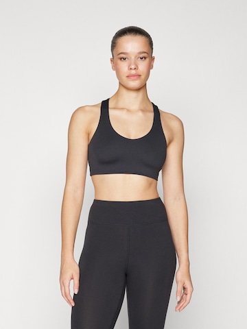 Girlfriend Collective Bralette Sports bra 'Float Lola' in Black: front