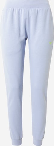 MIZUNO Workout Pants in Blue: front