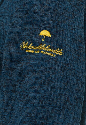 Schmuddelwedda Flisová bunda - Modrá