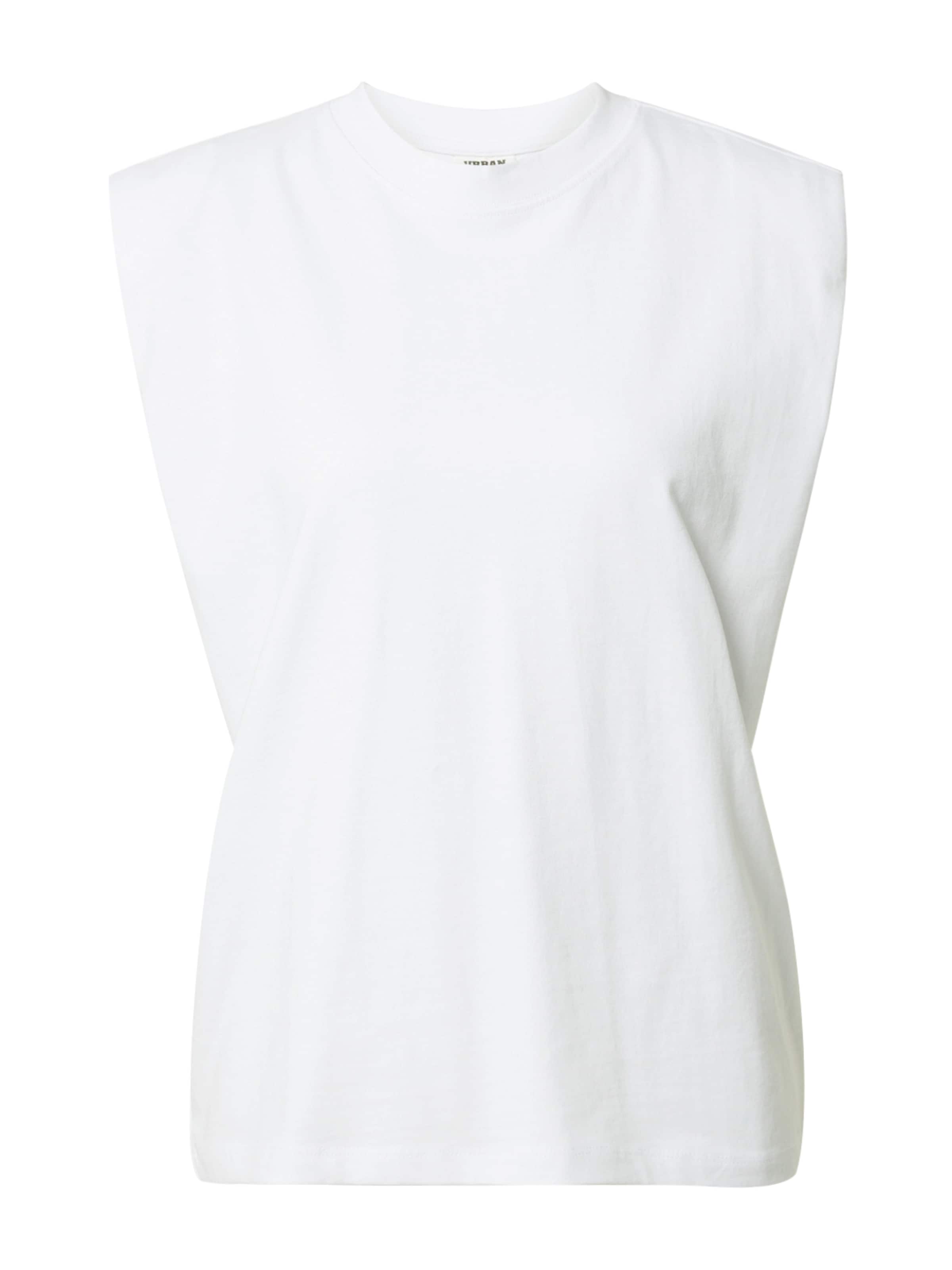 Urban Classics Top in White: front