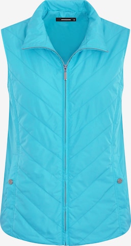 Navigazione Bodywarmer in Blauw: voorkant