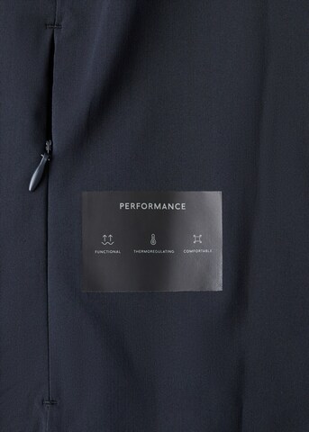 MANGO MAN Slim fit Suit Jacket 'Travel' in Blue