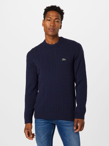 Pullover di LACOSTE in blu: frontale