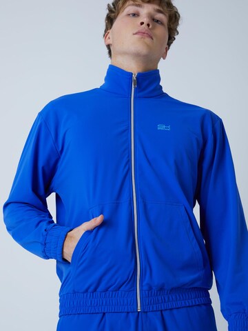 SPORTKIND Athletic Jacket 'Court' in Blue: front