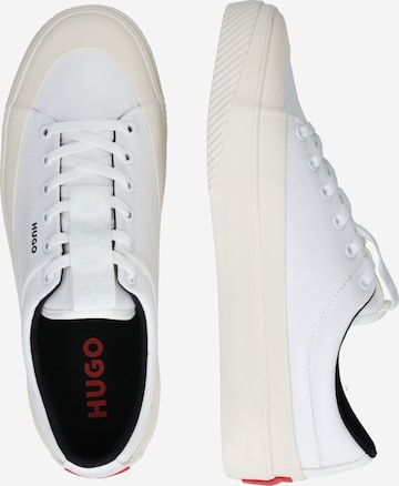 HUGO Red Sneakers laag 'Dyer' in Wit