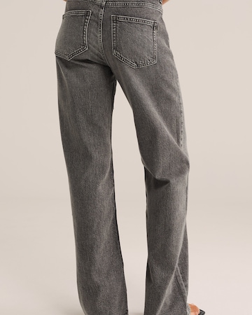 WE Fashion Wide leg Τζιν σε γκρι