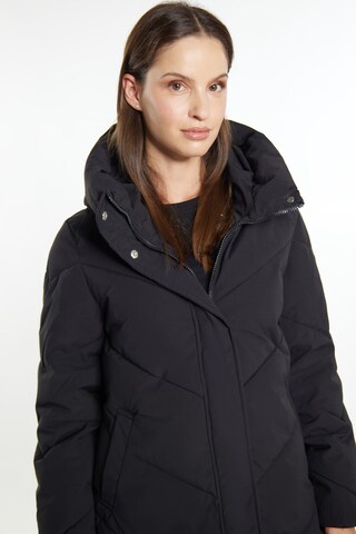 usha WHITE LABEL Winter Coat 'Teylon' in Black