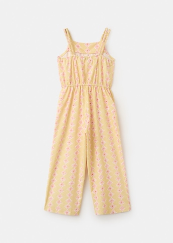 MANGO KIDS Overall 'Ceramic' in Gelb