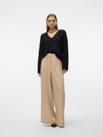 VERO MODA Sweater 'NEWERIN' in Black