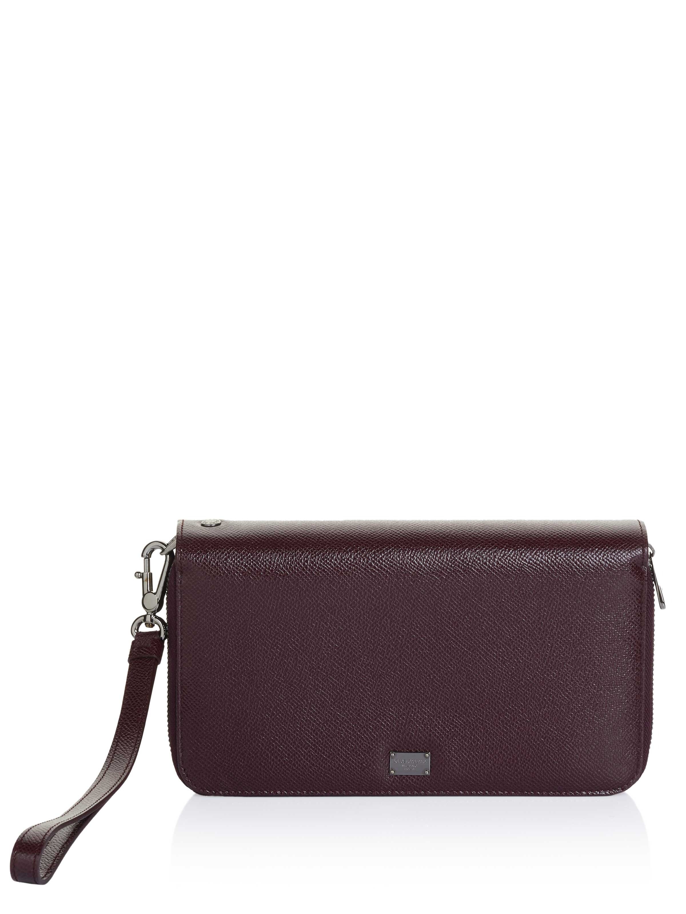 DOLCE & GABBANA Wallet in Red: front
