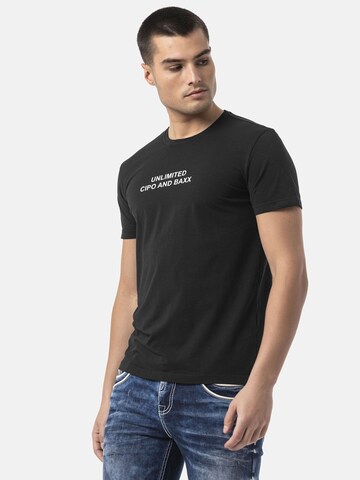 CIPO & BAXX Shirt 'CT827' in Black