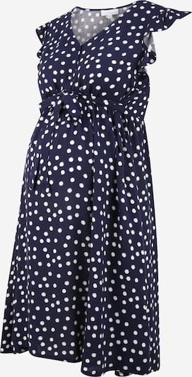 JoJo Maman Bébé Kleid in navy / weiß, Produktansicht