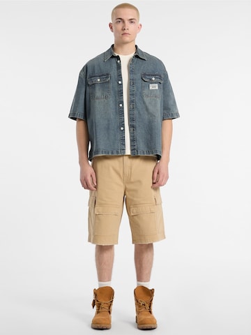 GUESS Comfort Fit Hemd in Blau