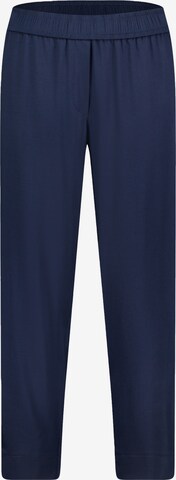 Betty & Co Slimfit Broek in Blauw: voorkant